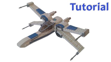 Lego Star Wars Resistance X-Wing Fighter MOC with Tutorial - YouTube