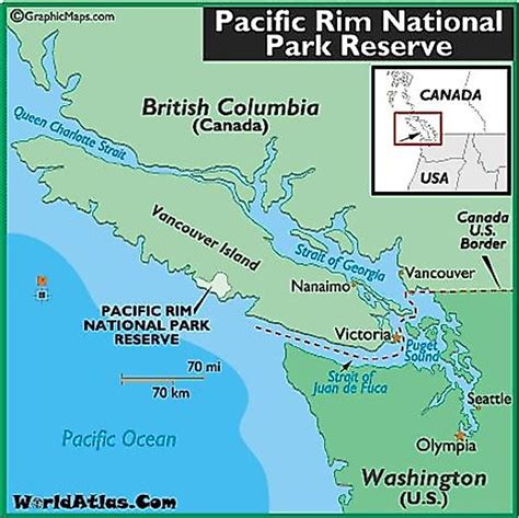 Pacific Rim National Park Map