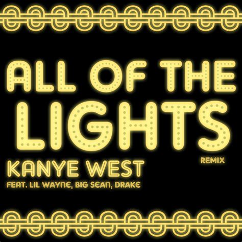 Rap It Up Design: Kanye West-All Of The Lights-Remix-Costom Cover