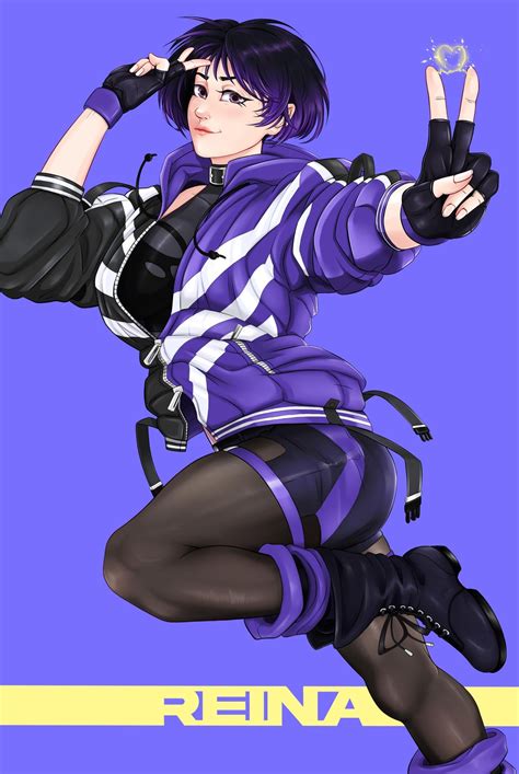 Did a Reina artwork😊👍 : r/Tekken