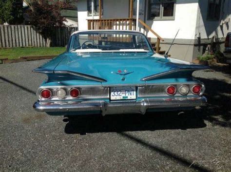 1960 Chevy Impala Bubble Top RWD Coupe 327ci V8 4-Speed Manual Hurst ...