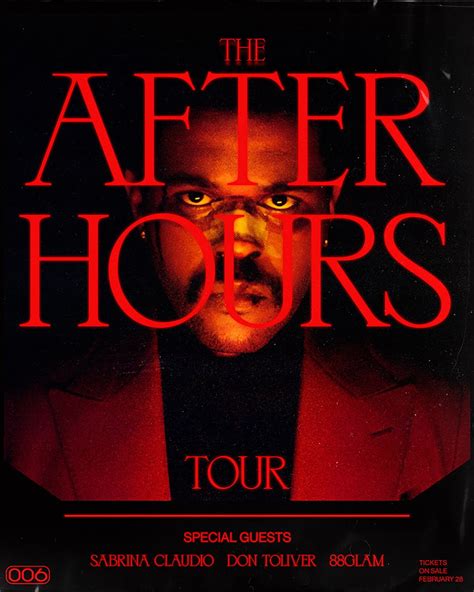 The Weeknd Announces Dates For "After Hours" World Tour - Urban Islandz