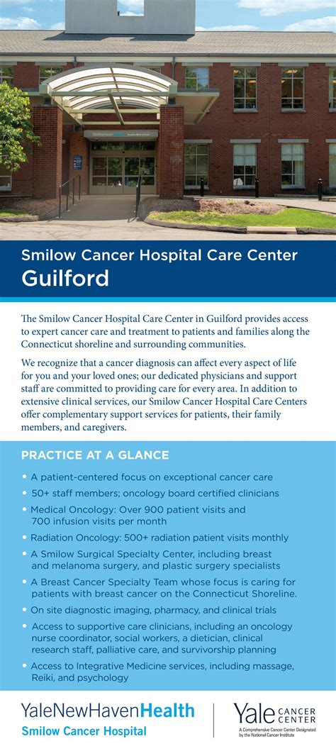 Smilow Cancer Hospital Care Center Guilford by Smilow Cancer Hospital ...