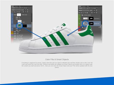 FREE PSD Mockup - Adidas Superstar :: Behance