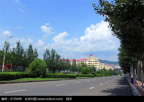 绥芬河市区街道摄影图片下载_红动中国