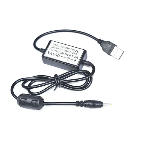 USB Cable Charger Battery Charging for Yaesu VX 1R VX 2R VX 3R Radio ...