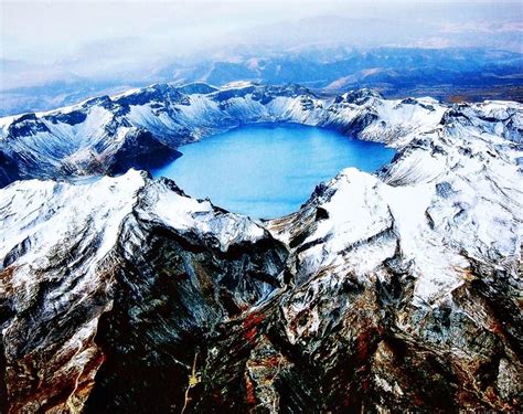 Changbaishan Volcano | Series 'Volcanoes and traps that changed the ...