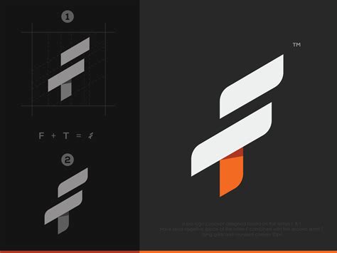 FT logo design by Mahmudul Hasan on Dribbble