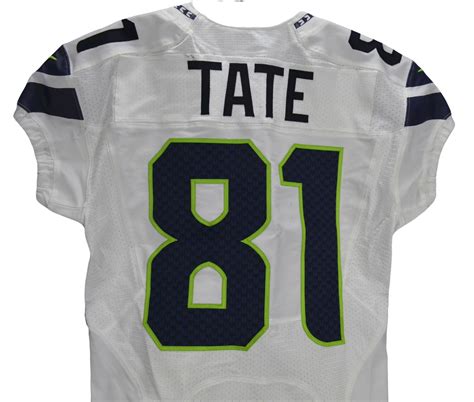 Lot Detail - Golden Tate 2012 Game Worn Seattle Seahawks Jersey w/ Team LOA