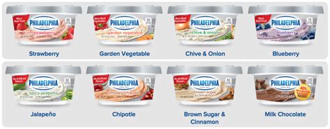 New $1/2 Philadelphia Cream Cheese Spreads Printable Manufacturer ...