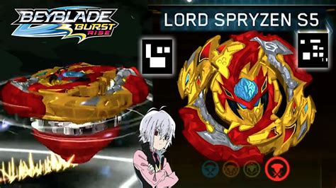 Legend Spriggan Beyblade Burst Qr Codes