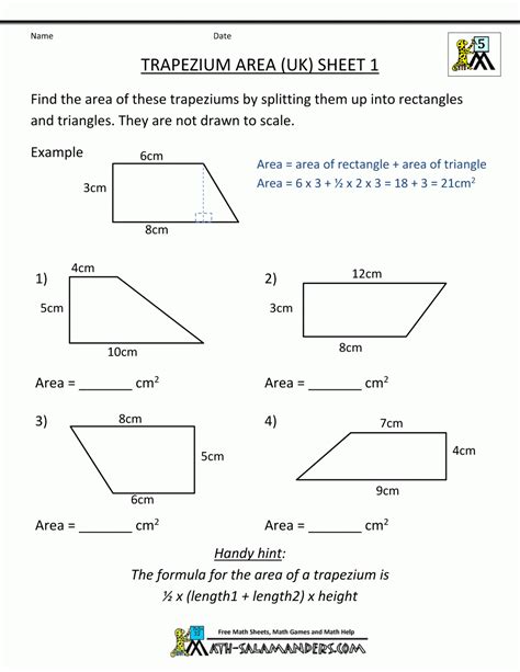 Free Printable Math Worksheets For 6Th Grade - Free Printable