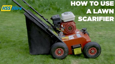 How to use a Lawn Scarifier - YouTube