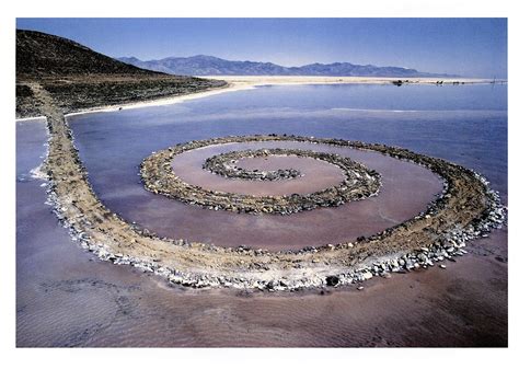 Spiral Jetty, Utah | Land art, Earth art, Robert smithson