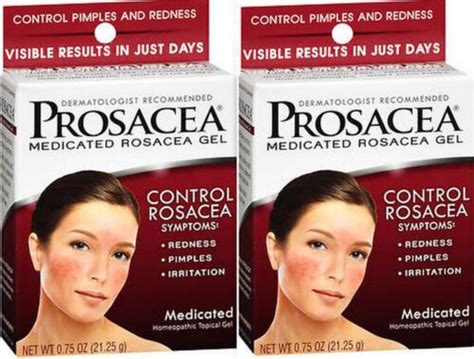 PROSACEA GEL Rosacea Treatment Homeopathic Gel Sulphur .75oz ( 2 pack ) ~ 72959080211 | eBay