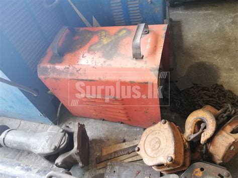 Welding plant – Surplus