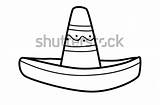 Hat Sombrero Incredible Coloring Pages  Cool sketch template