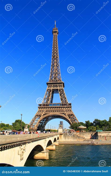 Paris Capital and the Most Populous City of France Stock Photo - Image ...