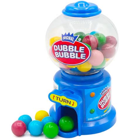 Mini Gumball Machine - Bubblegum Ball Dispenser - treasureislandsweets ...