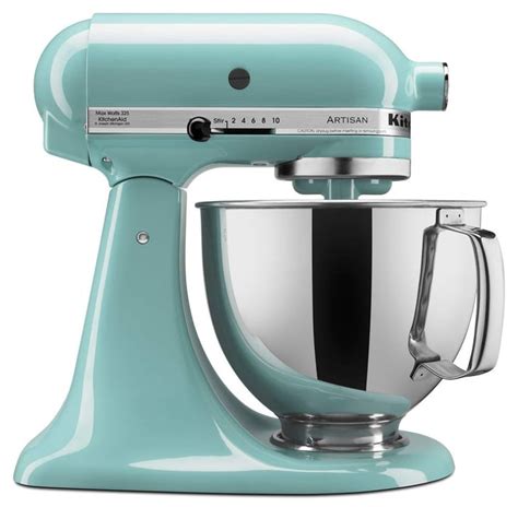 KitchenAid Artisan Series Stand Mixer With Pouring Shield | Teal Kitchen Appliances and ...