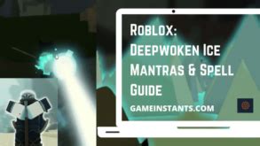 Roblox: Deepwoken Ice Mantras & Spell Guide - Gameinstants