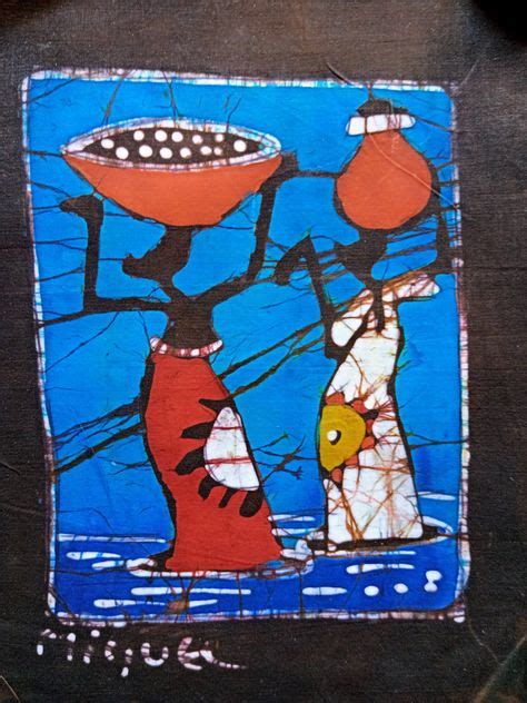 58 AFRICAN BATIK ART ideas | african batik, batik art, african paintings