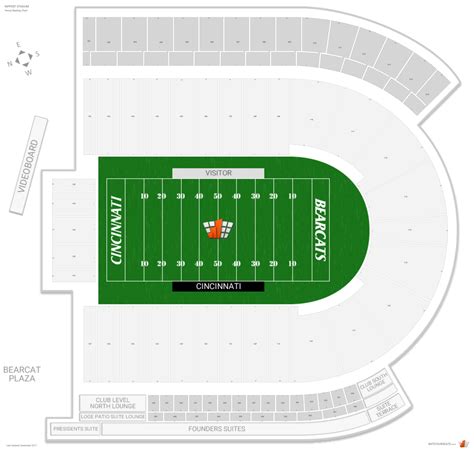 Nippert Stadium (Cincinnati) Seating Guide - RateYourSeats.com