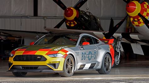 Ford reveals special Mustang built in honor of WWII flying ace