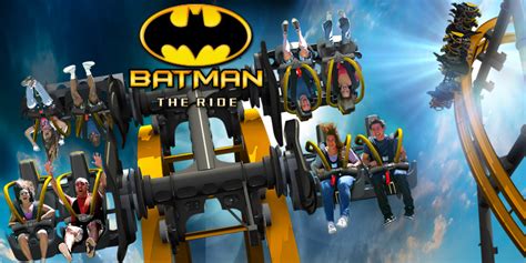 BATMAN: The Ride, A 4D Free Fly Roller Coaster Premiering at Six Flags Fiesta Texas in 2015