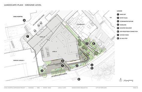 OHSU Hospital Expansion Returns in Front of Design Commission (images) - Next Portland