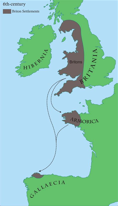 Britonia: un asentamiento celta en la Galicia del siglo VI | Ancient history, English history ...