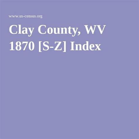 clay county, wv 1876 is - z1 index cover art for the website