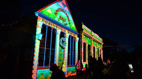 Sovereign Hill unveils light show | The Courier | Ballarat, VIC