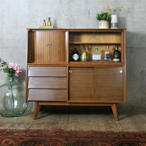 Mid Century Cocktail Cabinet | Vintage mid century furniture, Cocktail ...