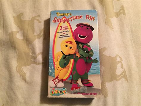 Barneys Summertime Fun Vhs Summertime Fun Barney Book Cover | The Best ...