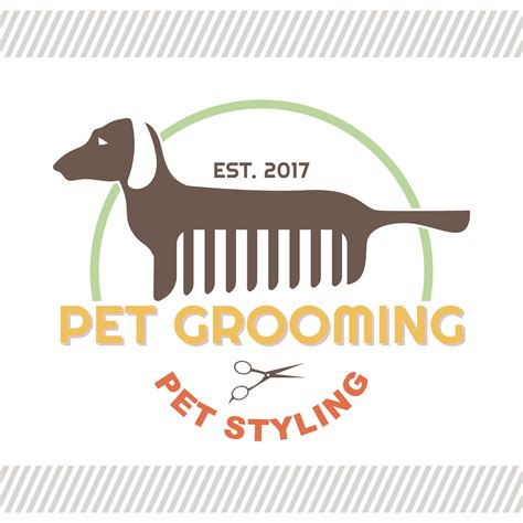 Dog Grooming Logo Vector Art, Icons, and Graphics for Free Download