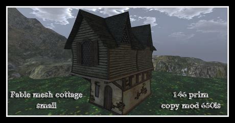 Second Life Marketplace - fable small cottage