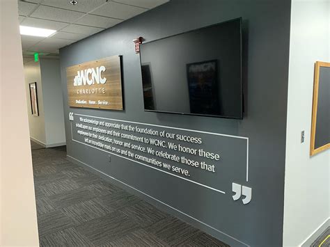 Custom Mission Statement Wall Displays that Enhance Company Culture