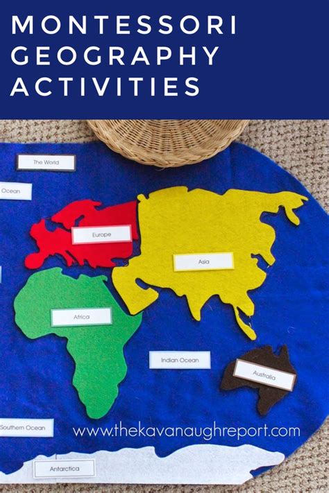 Montessori Geography Trays | Montessori geography, Montessori ...