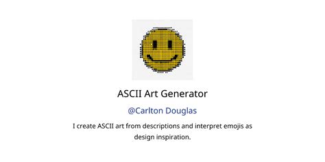 ASCII Art Generator GPTs features and functions, examples and prompts ...