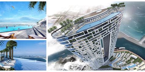 Highest Infinity Pool in the World Set to Open at Address Beach Resort ...