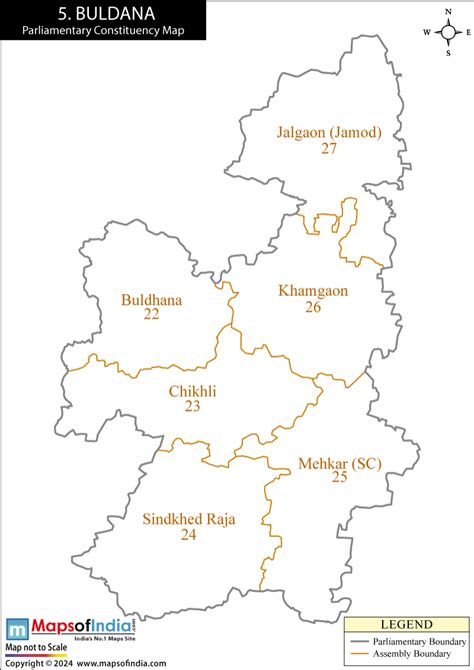 Buldhana Election Result 2024 - Parliamentary Constituency Map and Winning MP