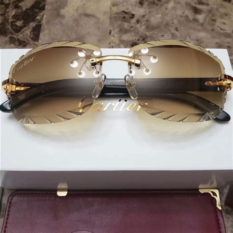 Accessories | Diamond Cut Cartier Sunglasses | Poshmark