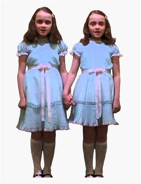 Gemelle The Shining - Shining Twins Cardboard Cutout, HD Png Download is free transparent png ...