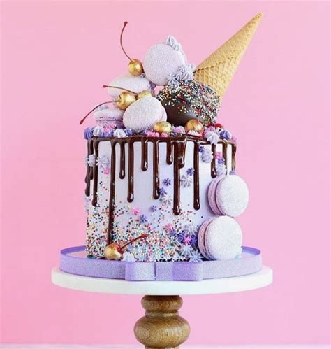 BAKELL.COM - How about a purple ice cream cake! Beautiful, yes? #bakell #buy_bakell #cake ...