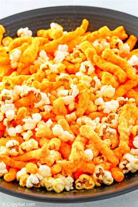 Crowd Pleasing Cheetos Popcorn - CopyKat Recipes