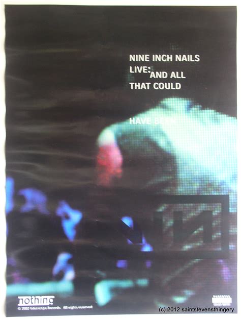 Nine Inch Nails / Live All That Could Have Been – Thingery Previews Postviews & Thoughts