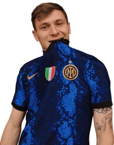 Nicolo Barella Inter football render - FootyRenders