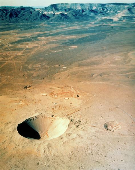 Sedan Crater Photograph by Us Dept. Of Energy/science Photo Library ...