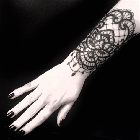 70 Luxurious Lace Tattoo Designs – You Have Never Been This Pretty Before Check more at http ...